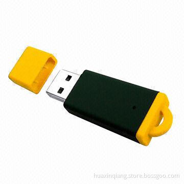USB Drive with ABS Plastic Material, 128MB-64GB Capacity, Color Custom, Logo Design, USB2.0/3.0